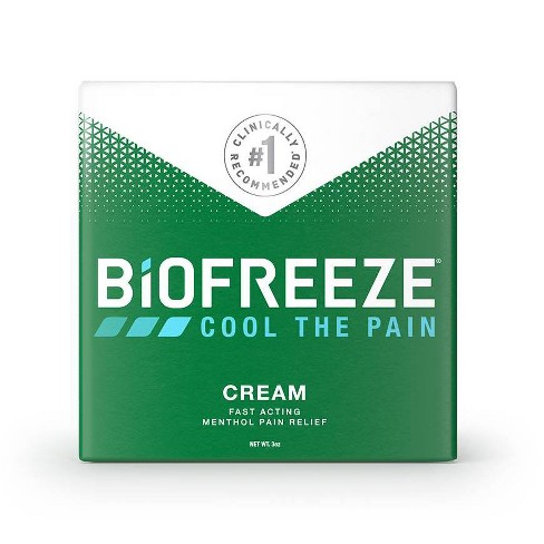 Biofreeze Pain Relieving Cream 3oz Target