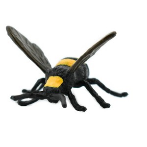 Collectible Wildlife Gifts | Bee, Bumble Bee, Bumblebee,  Rubber Insect, Hand Painted, Realistic Toy Figure, Model, Gift,   1 1/2"   CH172 BB113 - 1 of 4