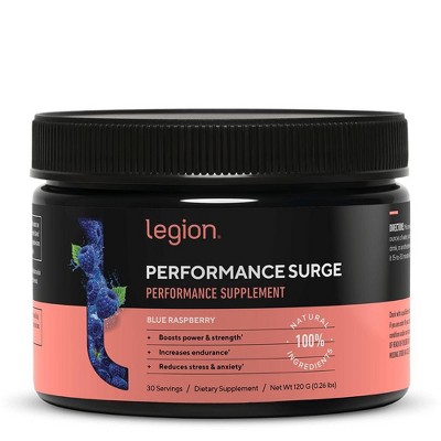 Performance Surge Performance Supplement - Blue Raspberry - 30 Servings