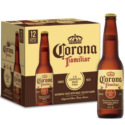 Corona Familiar Lager Beer - 12pk/12 fl oz Bottles