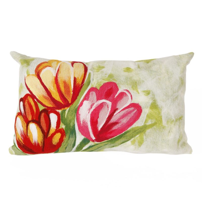 Liora Manne Visions IV Garden Indoor/Outdoor Pillow, 1 of 3