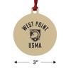 US Military Academy Black Knights Aluminum Holiday Christmas Tree Ornament - 3 of 4
