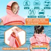 SUN CUBE Kids Changing Robe Surf Beach Towels, Quick Dry Wearable Towel Hood Pocket, Wetsuit Changing Cape for Toddler Boys Girls Teen 3-12 - 4 of 4