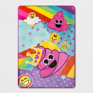 Nick Jr. Emoji Full Microfiber Blanket