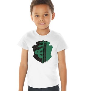 Toddler Boys' Harry Potter Slytherin Shield T-Shirt - 1 of 4