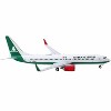Boeing 737-800 Commercial Aircraft "Mexicana Airlines" (XA-ASM) White with Green Tail 1/400 Diecast Model Airplane by GeminiJets - 3 of 3