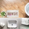 Stupell Industries Howdy with Pink Bandana Printed Plush Bathroom Floor Mat, design by Kim Allen - 4 of 4
