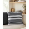 Livabliss Classic Stripe Modern Throw Pillow - 2 of 4