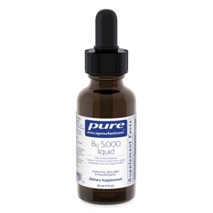 Pure Encapsulations B12 5,000 Liquid - Vitamin B12 Methylcobalamin Supports Energy, Nerve Health, Cognitive Function & Blood Cells* - Drops - 1 Fl Oz - 1 of 4