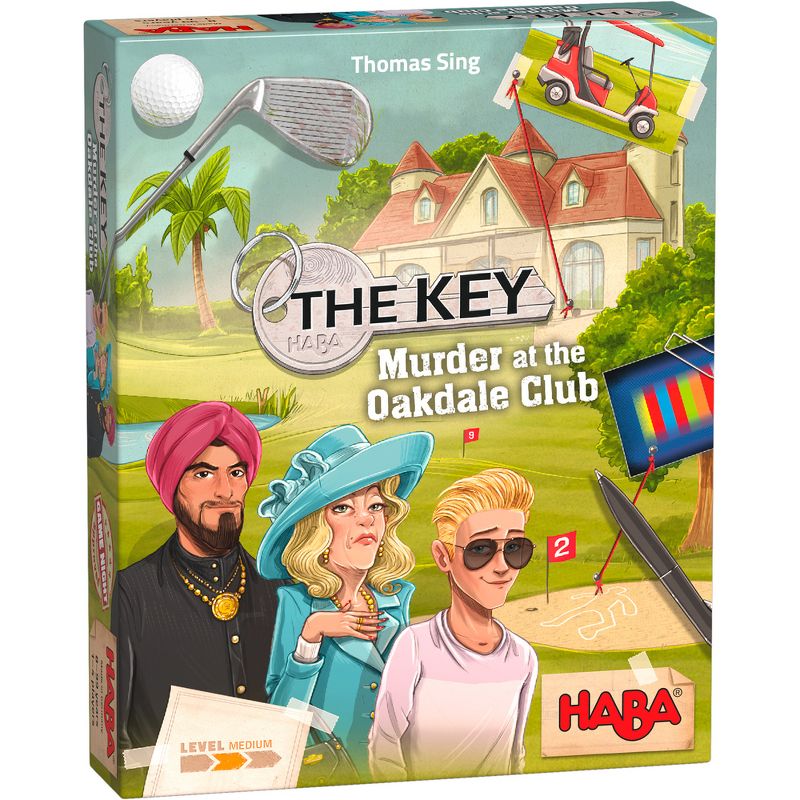 HABA The Key: Murder At The Oakdale Club, 1 of 10