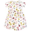Hudson Baby Girls Cotton Dresses, Soft Painted Floral - 3 of 4