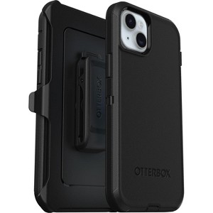OtterBox DEFENDER SERIES Case for Apple iPhone 15 Plus/14 Plus - Black (77-92541) - 1 of 3