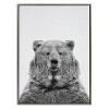 Kate & Laurel All Things Decor 31.5"x41.5" Sylvie Bear European Framed Wall Art by Simon Te of Tai Prints - 2 of 4