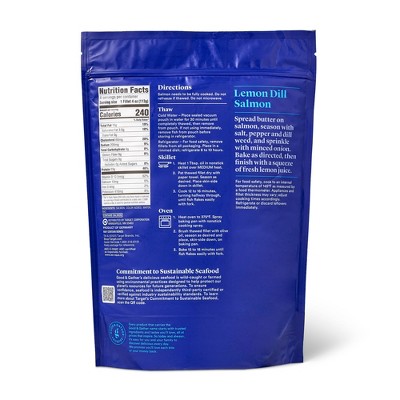 Individually Wrapped Raised Without Antibiotics Atlantic Salmon Fillets- 16oz- Good & Gather™
