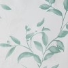 SEVOBAL Shower Curtain Burnout Botanical Floral Design Lightweight Sheer Fabric for Modern Bathroom Style, Seafoam, 72"*72"*0.13" - 3 of 4