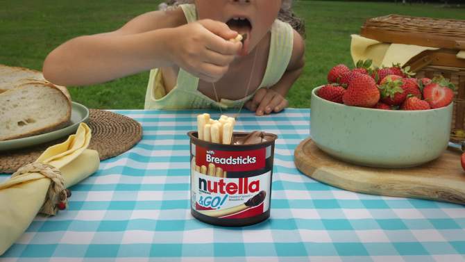 Nutella and Go! with Pretzel Sticks - 7.6oz/4pk, 2 of 15, play video