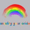 Adult Design By Humans Amplify Your Pride Rainbow By RhintoPow Tank Top - 2 of 2