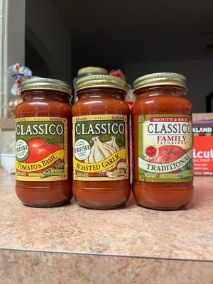 Classico Tomato Basil Pasta Sauce 24oz Target