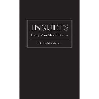 Insults Every Man Should Know - (Stuff You Should Know) by  Nick Mamatas (Hardcover)