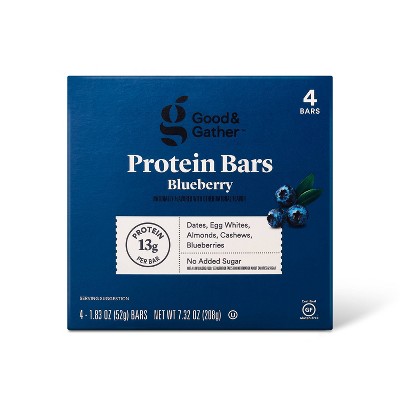 Protein Bar Blueberry - 7.32oz/4ct - Good & Gather™