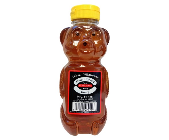 Hawaii Island Pure All Natural Raw Honey - 24oz