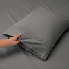 Hearth & Harbor 6 Piece Sheet Set, Extra Deep Pocket Sheets Fits Mattress up to 21", Soft Microfiber Sheets - 4 of 4