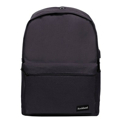 Rockland Classic Laptop 17&#34; Backpack - Black