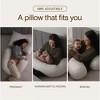 Coop Home Goods Maternity Pillow - Memory Foam Body Pillow for Pregnancy, Side Sleeper Body Pillow, Full Body Pillow for Sleeping (White) - 4 of 4