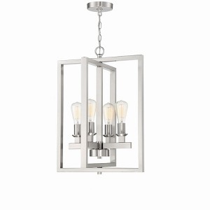 Craftmade Lighting Chicago 4 - Light Chandelier in  Brushed Polished Nickel - 1 of 2