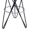 Meridian Furniture,Mercury Black Iron Bar Stool - 4 of 4