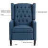 PAGED 27.16" Wide Accent Chair, Manual Wing Chair Recliner, Suitable for Living Room, Bedroom - 4 of 4