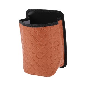 Unique Bargains Car Trash Can With Lanyard Hanging Front Rear Seats Trash Bin 1 Pc - 1 of 4