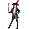 HalloweenCostumes.com Buccaneer Costume for Girls - 2 of 2