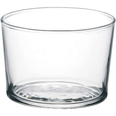 Bormioli Rocco Bodega Decor Glassware, 12-Piece Mini 7.5 oz Drinking Glasses For Water, Beverages ,Cocktails & Candle Holders, Clear