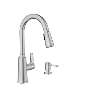 Moen Edwyn One Handle Stainless Steel Pull-Down Kitchen Faucet - 1 of 1