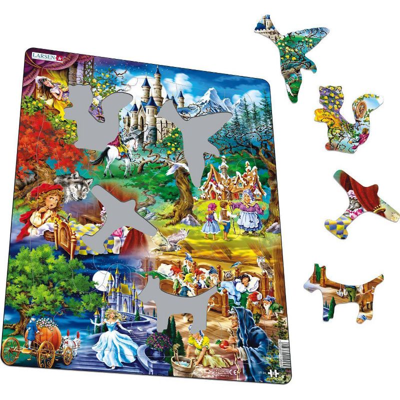 Springbok Larsen Grimms Fairy Tales Children's Jigsaw Puzzle 33pc, 3 of 6