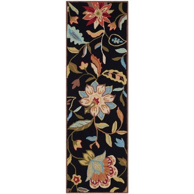 Four Seasons FRS435 Hand Hooked Area Rug  - Safavieh