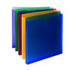 Smead Poly File Jacket, Straight-Cut Tab, 1" Expansion, Letter Size, Assorted Colors, 10 per Pack (89610) - 2 of 2