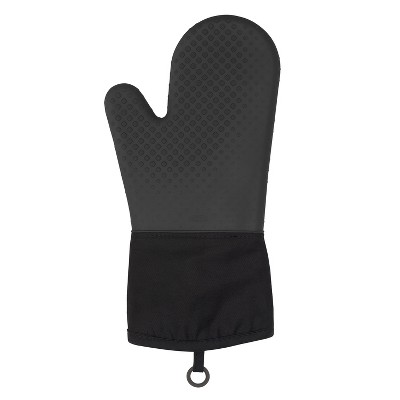 Cotton Oven Mitt Dark Gray - Threshold™ : Target