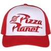 Disney Toy Story Adult Pizza Planet Embroidered Snapback Baseball Cap Hat OSFM - 4 of 4