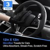 Aoibox 10PCS Car Detailing Cleaning Kit with Brushes, Duster, Gel & Microfiber Cloths for Auto & Truck Interior Care - 4 of 4