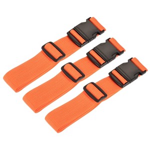 Unique Bargains Outdoor Travel Packing Accessories Adjustable Utility Strap 3 Pcs - 1 of 3