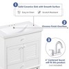 30" Bathroom Vanity with Sink, Bathroom Cabinet with Two Doors and One Drawer - 4 of 4