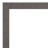 20" x 54" Non-Beveled Rustic Plank Gray Full Length on The Door Mirror - Amanti Art - 3 of 4