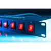 ADJ American DJ PC-100A 19 Inch Rack Light Power Distribution Center with On-Off Switches - 4 of 4
