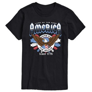 Men's - Instant Message - America Rock Tee Short Sleeve Graphic T-Shirt - 1 of 4