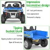 24V Electric Child Ride-On Dumper, 2-Seater 6-Wheel RC Vehicle, ASTM Approved Child Ride-On Toy Vehicle w/ Parental Controls & Music - 4 of 4