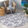 Malibu MBU828 Power Loomed Machine Washable Skid-Resistant Indoor Rugs - Safavieh - 2 of 4