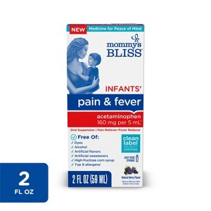 Mommy's Bliss Infant Pain & Fever Acetaminophen - 2 fl oz - 1 of 4