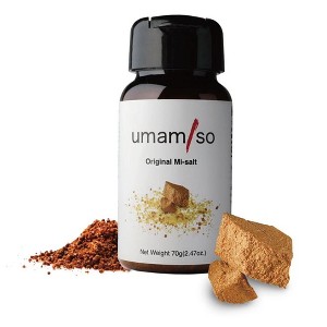 Umamiso Mi-Salt Gourmet Seasoning Salt for Cooking, Fries, Popcorn, Grilled Meats & Fish, Bold Umami Flavor with Sweetness & Depth, Parmesan-Inspired - 1 of 4